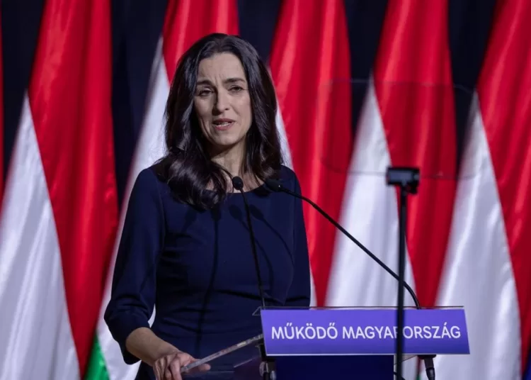 Hungary's foreign minister Anita Orban