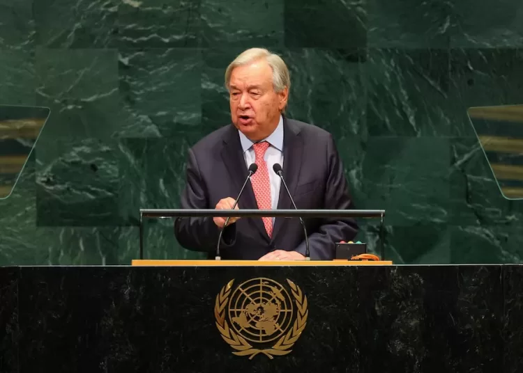 United Nations Secretary-General Antonio Guterres