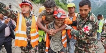 2 workers rescued after 9 days in Nepal flood tunnel
