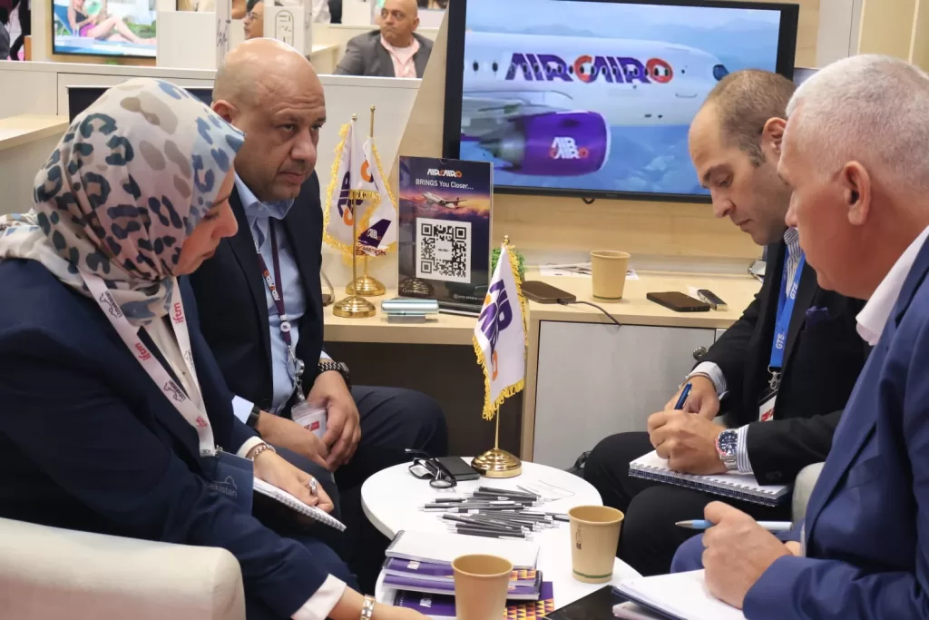 Air Cairo draws attention at Top Resa travel show in Paris 21 - Egyptian Gazette
