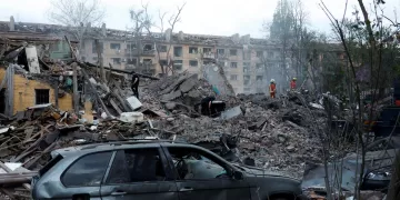 Russian air attacks kill 12 in Kyiv region on sixth day of strikes