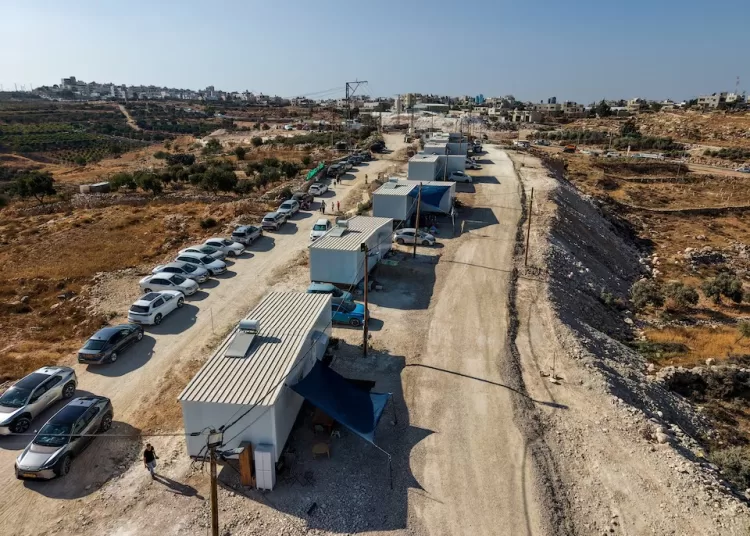 France, UK join 12-country ban on West Bank settlement goods 12 - Egyptian Gazette A drone view shows the new Israeli settlement of Maale Arugot, on the day of its inauguration ceremony in Gush Etzion, Israeli-occupied West Bank, September 2, 2026. REUTERS
