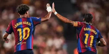 La Liga: Yamal, Raphinha fire Barca to Rayo rout
