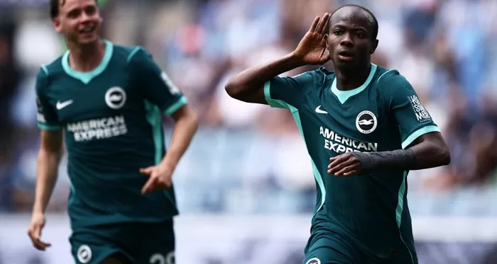 EPL: Brighton thrash 10-man Coventry 13 - Egyptian Gazette
