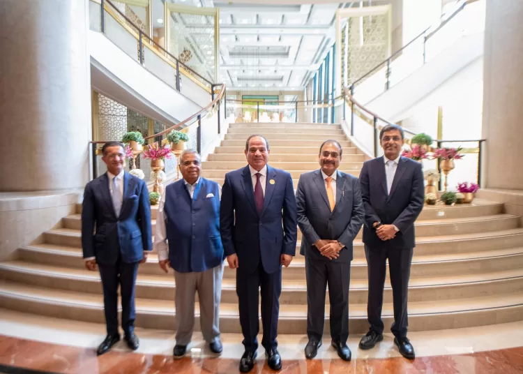 President Sisi meets top Indian CEOs in New Delhi 12 - Egyptian Gazette