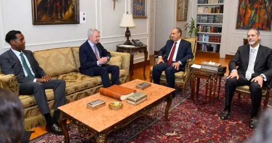 Egypt FM, UN envoy review efforts to end Sudan conflict 12 - Egyptian Gazette Egypt FM, UN envoy review efforts to end Sudan conflict 11 - Egyptian Gazette