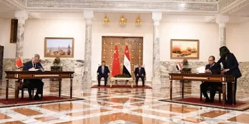 Sisi, Xi witness signing of co-operation agreements, memorandums