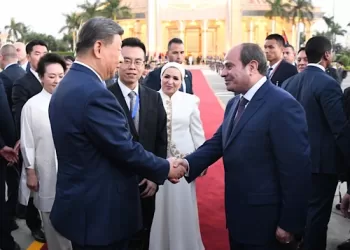 Sisi bids farewell to Chinese president
