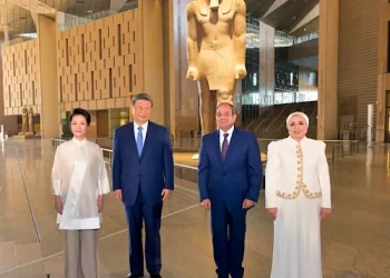 Sisi welcomes Chinese president, first lady to GEM