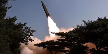 North Korea fires ballistic missile off east coast
