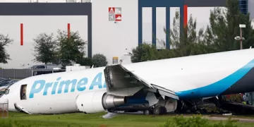 5 dead as Amazon cargo plane overruns Miami runway