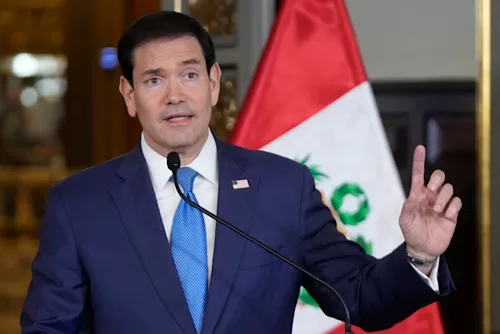 US cuts military aid to Europe, Mideast to back Trump allies 11 - Egyptian Gazette U.S. Secretary of State Marco Rubio gives a joint news conference with Peruvian President Keiko Fujimori at the presidential palace in Lima, Peru, Thursday, Sept. 10, 2026.