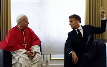Pope lands in France for 1st official papal visit in 18 years