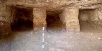 Egypt uncovers rock-cut tombs, Roman camp in Nile Delta