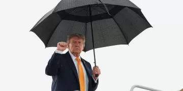 Trump promotes idea of changing name of New Mexico to 'New America' 1 - Egyptian Gazette Trump promotes idea of changing name of New Mexico to ‘New America’