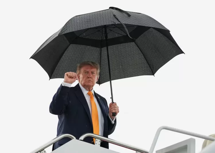 Trump promotes idea of changing name of New Mexico to 'New America' 13 - Egyptian Gazette Trump promotes idea of changing name of New Mexico to 'New America' 12 - Egyptian Gazette