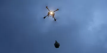 Nepal turns to drones to deliver flood relief