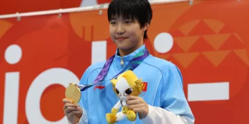 Yu fuels China's Asian Games gold rush 1 - Egyptian Gazette Yu fuels China’s Asian Games gold rush