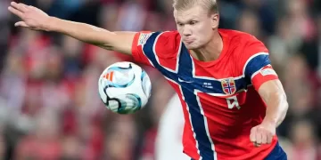 Haaland scores twice as Norway beat Denmark