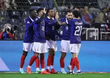 France snatch late winner in Belgium, Italy thrash Türkiye 4-1