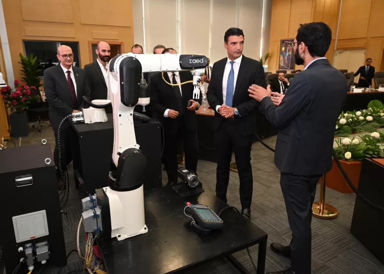 Egypt launches 1st locally-developed robot 11 - Egyptian Gazette