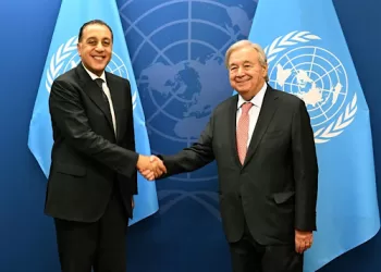 Egypt PM reaffirms support for Palestinian state in talks with Guterres