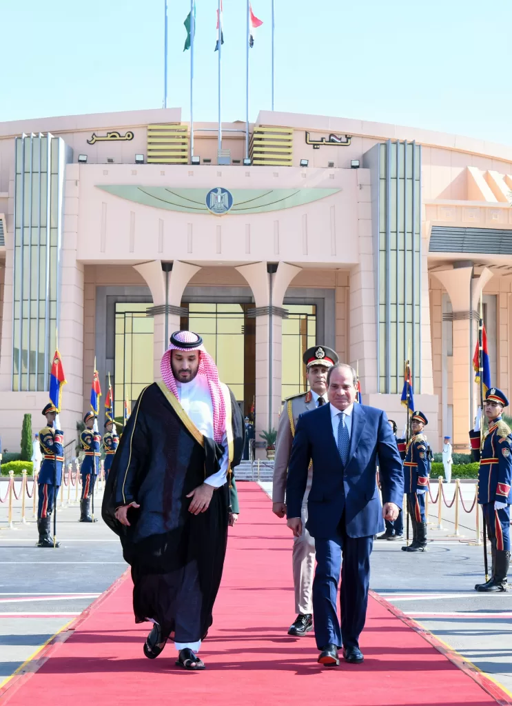 Sisi sees off Saudi Crown Prince at Cairo Airport 14 - Egyptian Gazette