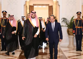 Sisi sees off Saudi Crown Prince at Cairo Airport