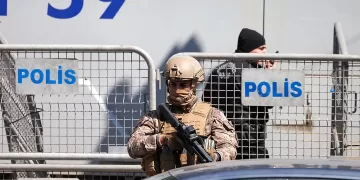 Eight wounded in shooting outside Türkiye school