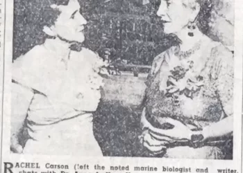 Rachel Carson receives achievement award