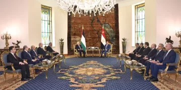 Sisi renews rejection of attempts to displace Palestinians