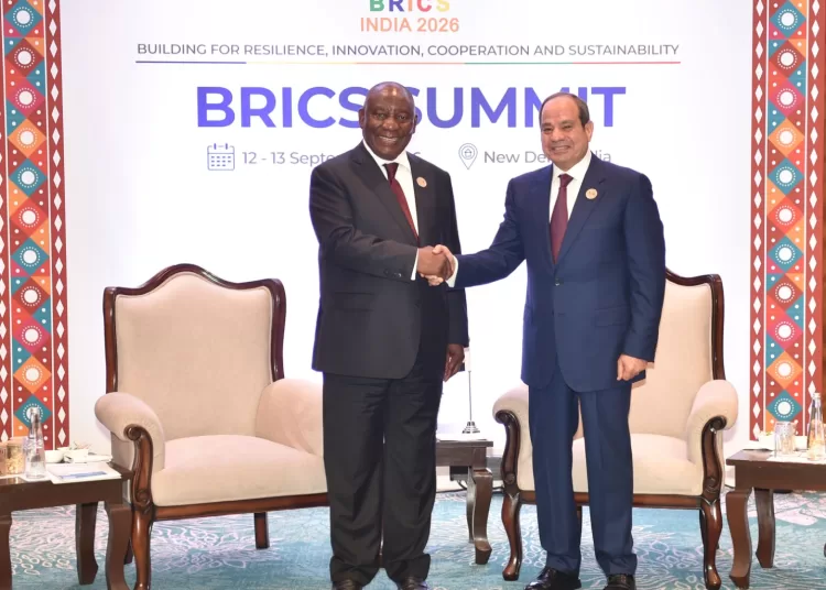 Sisi, S. Africa's Ramaphosa seek to elevate ties to strategic partnership 11 - Egyptian Gazette