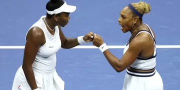 US Open: Williams sisters beaten on return