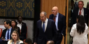 Russia, Germany’s top diplomats hold 1st talks at UN since 2022