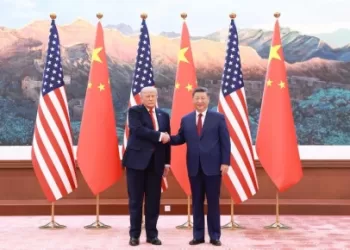 A diplomatic split screen as Trump and Xi meet