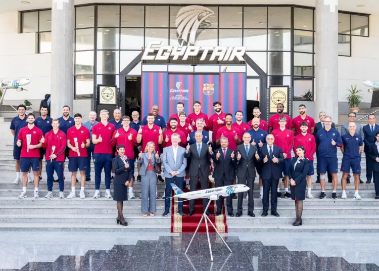 Barcelona celebrates EgyptAir’s Skytrax Award 12 - Egyptian Gazette