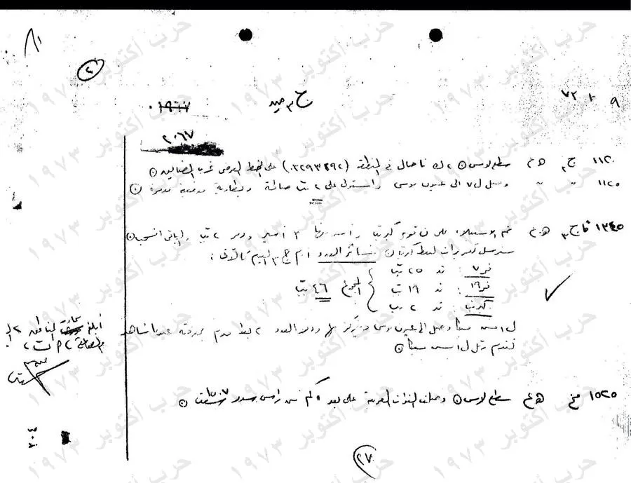 Declassified records detail the planning, deception and 4 stages of fighting behind the 1973 War 30 - Egyptian Gazette Declassified records detail the planning, deception and 4 stages of fighting behind the 1973 War 29 - Egyptian Gazette
