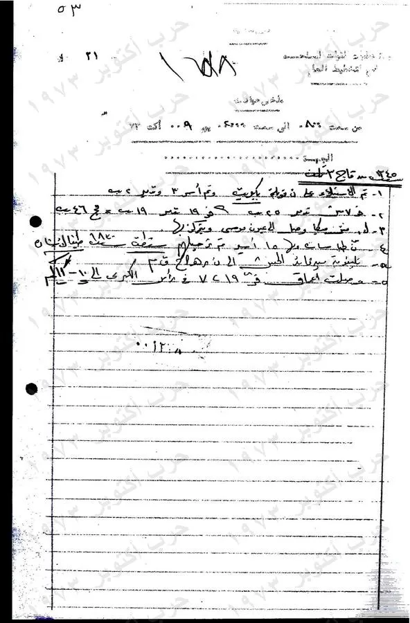 Declassified records detail the planning, deception and 4 stages of fighting behind the 1973 War 28 - Egyptian Gazette Declassified records detail the planning, deception and 4 stages of fighting behind the 1973 War 27 - Egyptian Gazette