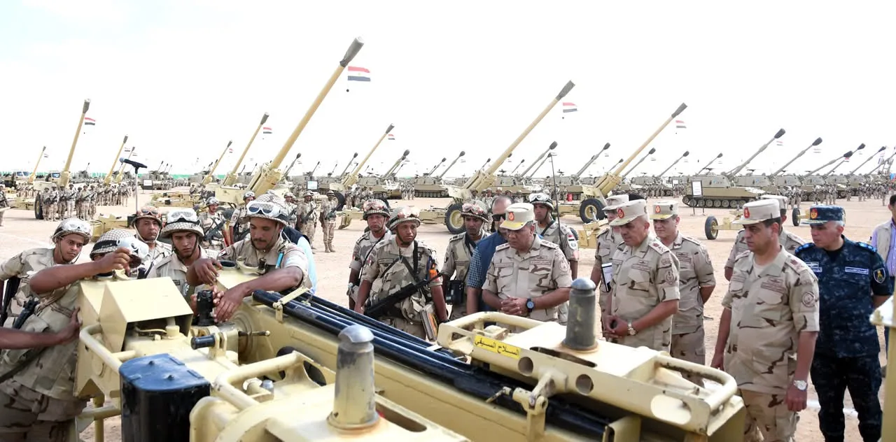 Defence min. oversees war inspection of Northern Military Region formation 16 - Egyptian Gazette