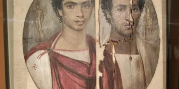 Egypt completes restoration of 2,000-year-old Fayum portrait