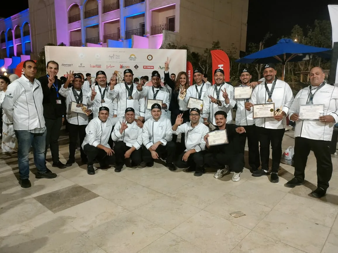 EgyptAir In-Flight Services wins 28 medals at ‘Creative Chefs 2026’ Forum 15 - Egyptian Gazette