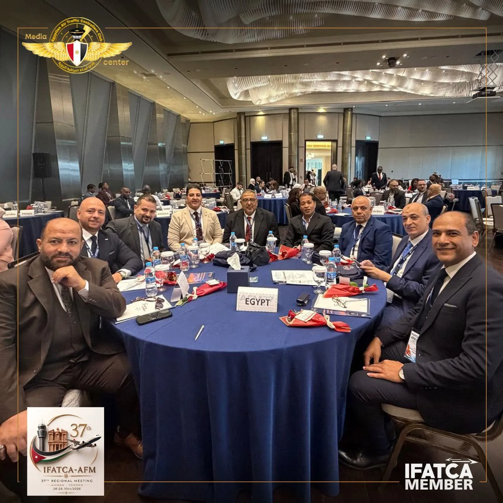 Egypt’s air traffic controllers attend 37th IFATCA regional conference 17 - Egyptian Gazette