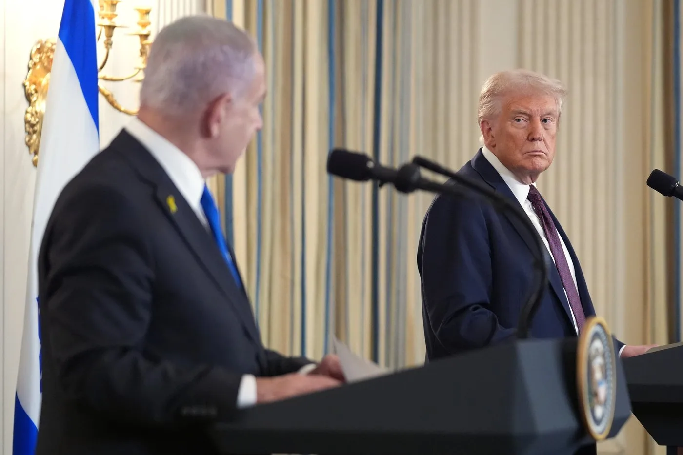 Netanyahu asks Trump for stronger public backing ahead of vote