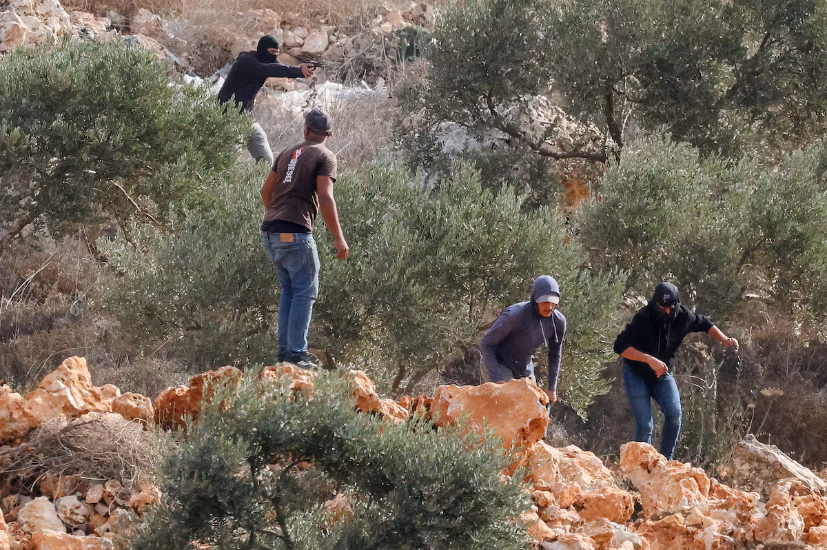 West Bank settlers attack Palestinians, Western diplomats