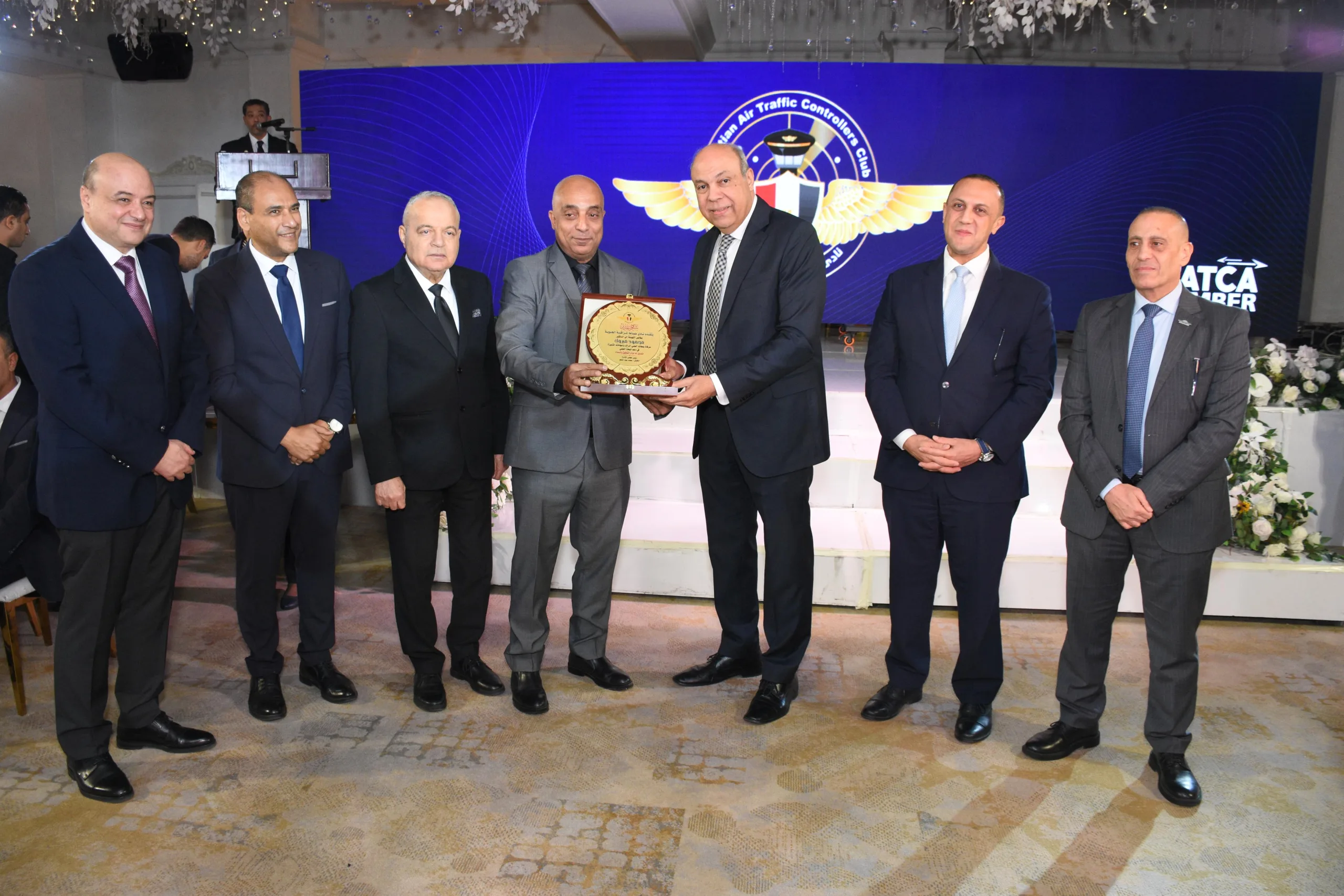 Air traffic controllers honoured for excellence in aviation safety 24 - Egyptian Gazette