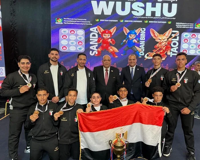 55 medals beam Egypt’s Arab wushu eminence 15 - Egyptian Gazette 55 medals beam Egypt’s Arab wushu eminence 14 - Egyptian Gazette
