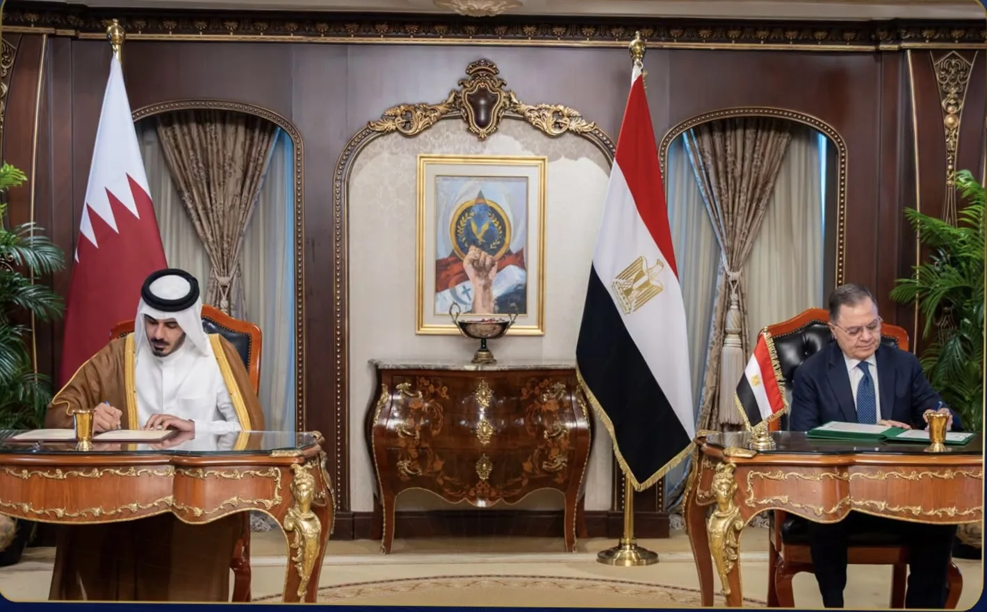 Egypt, Qatar sign MoU to boost co-operation against crime 15 - Egyptian Gazette Egypt, Qatar sign MoU to boost co-operation against crime 14 - Egyptian Gazette