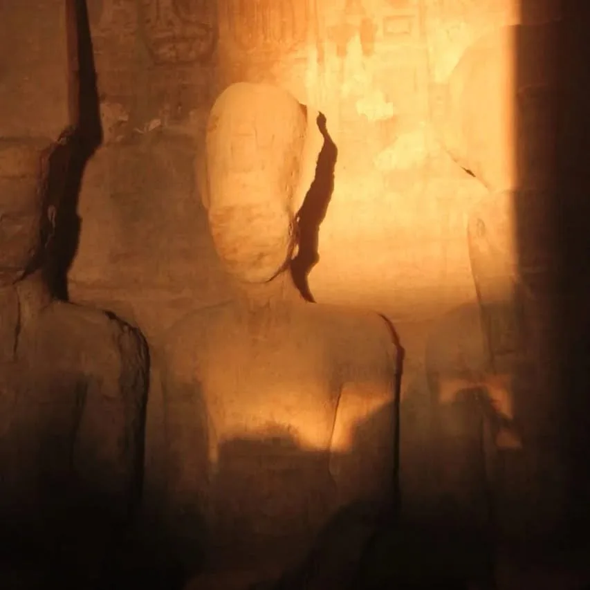 Sun illuminates Ramses II’s face at Abu Simbel before 7,000 visitors 13 - Egyptian Gazette