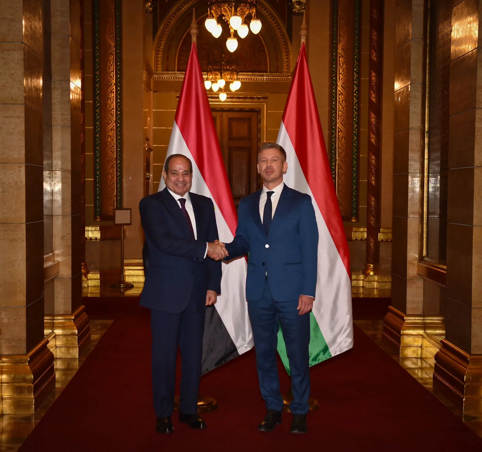 Sisi, Hungary PM discuss trade, energy, regional security 18 - Egyptian Gazette
