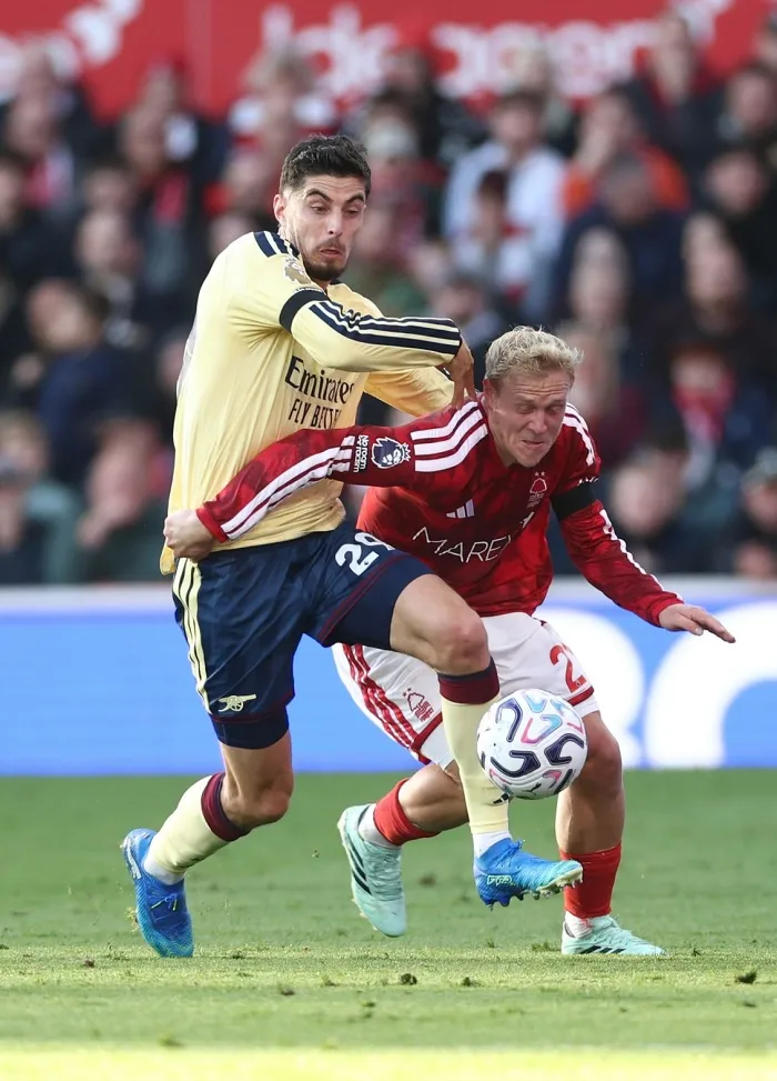 EPL: Arsenal edge past Forest 1-0 17 - Egyptian Gazette